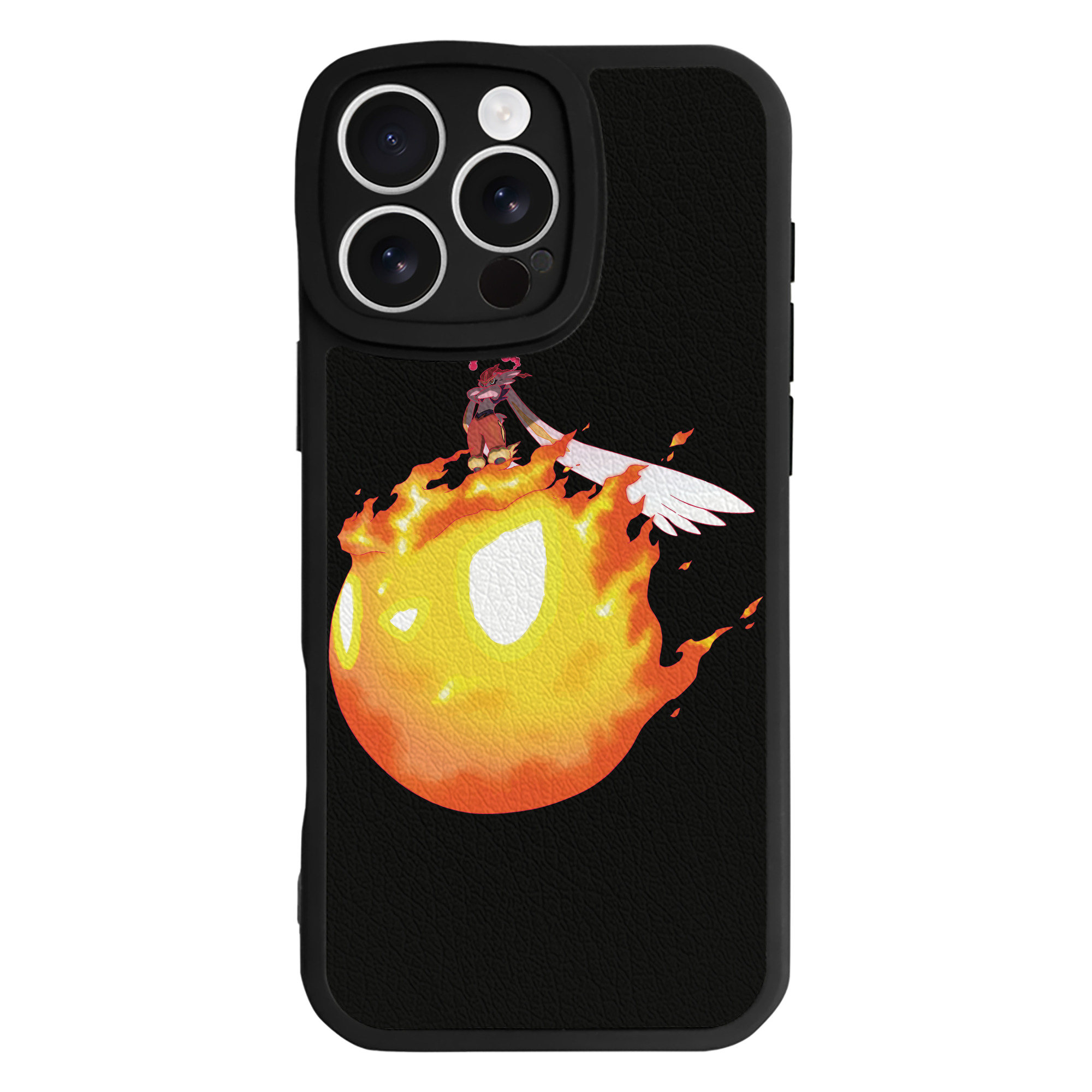 （画像用） ポケットモンスター Pokémon 【iPhone 16シリーズ対応】シリコンスマホケース（レザー調） 材質：シリコン
